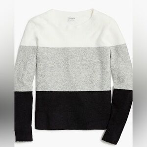 J Crew Color Block Sweater
